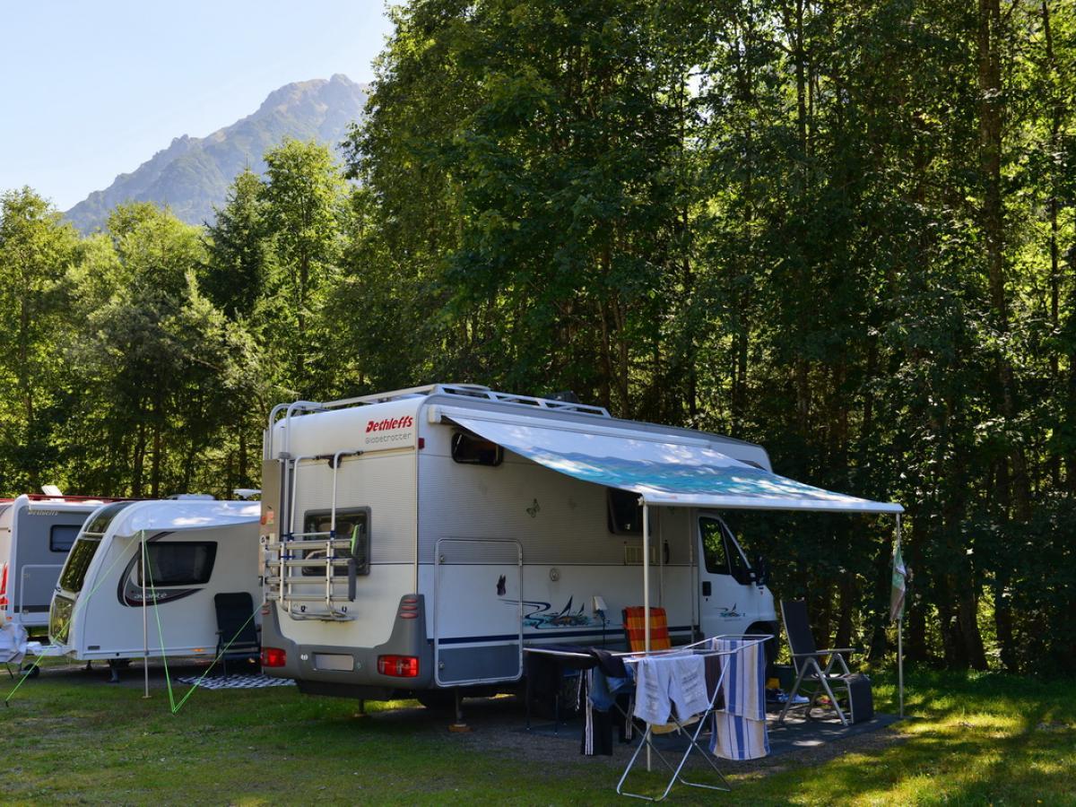 Camping Vorderboden im kleinen Walsertal