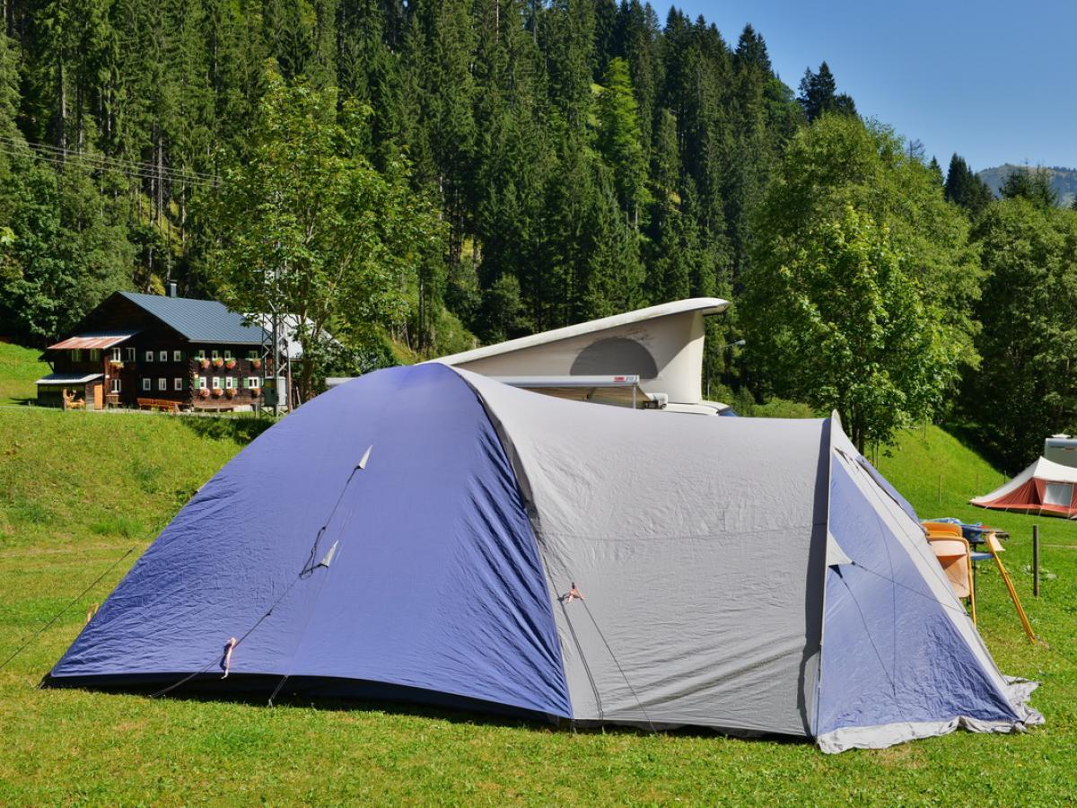 Camping Vorderboden im kleinen Walsertal